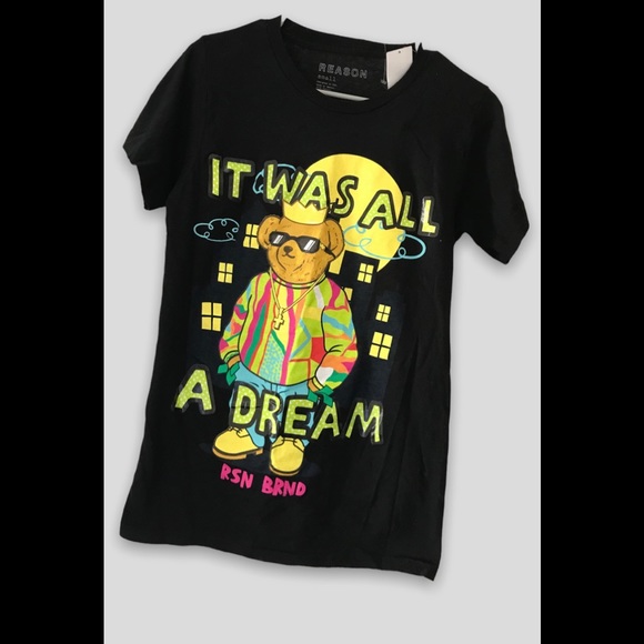 Mens Reason "Biggie" t-shirt sizeSM - Picture 1 of 1